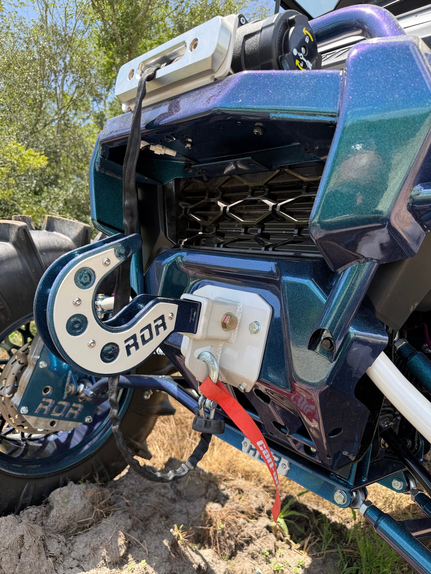 HD11 FRONT UPPER LINK BAR/FRAME STIFFENER KIT