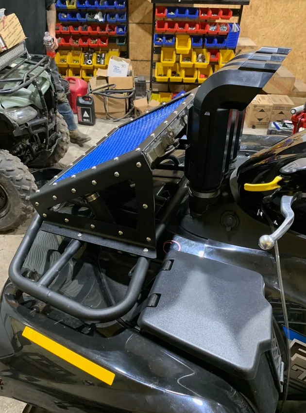ROR Low Profile Radiator Relocate for 2015+ Kawasaki Brute Force 750