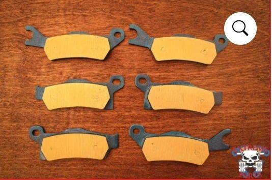2012-CURRENT Can Am Outlander All Models Brass Brake Pads