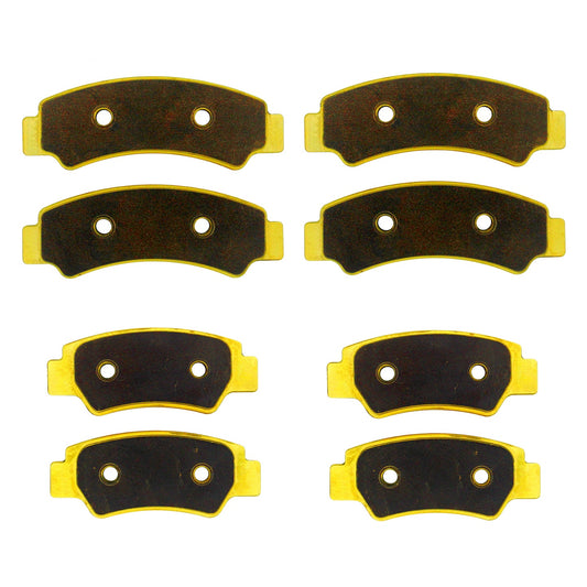 CFMoto UFORCE 500/600/800/1000 2018-2026 Brass Brake Pad Set