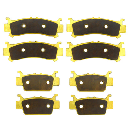 Honda Pioneer 1000/1000-5/1000-6 2016-2026 Brass Brake Pad Set