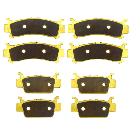 Honda Pioneer 1000/1000-5/1000-6 2016-2026 Brass Brake Pad Set