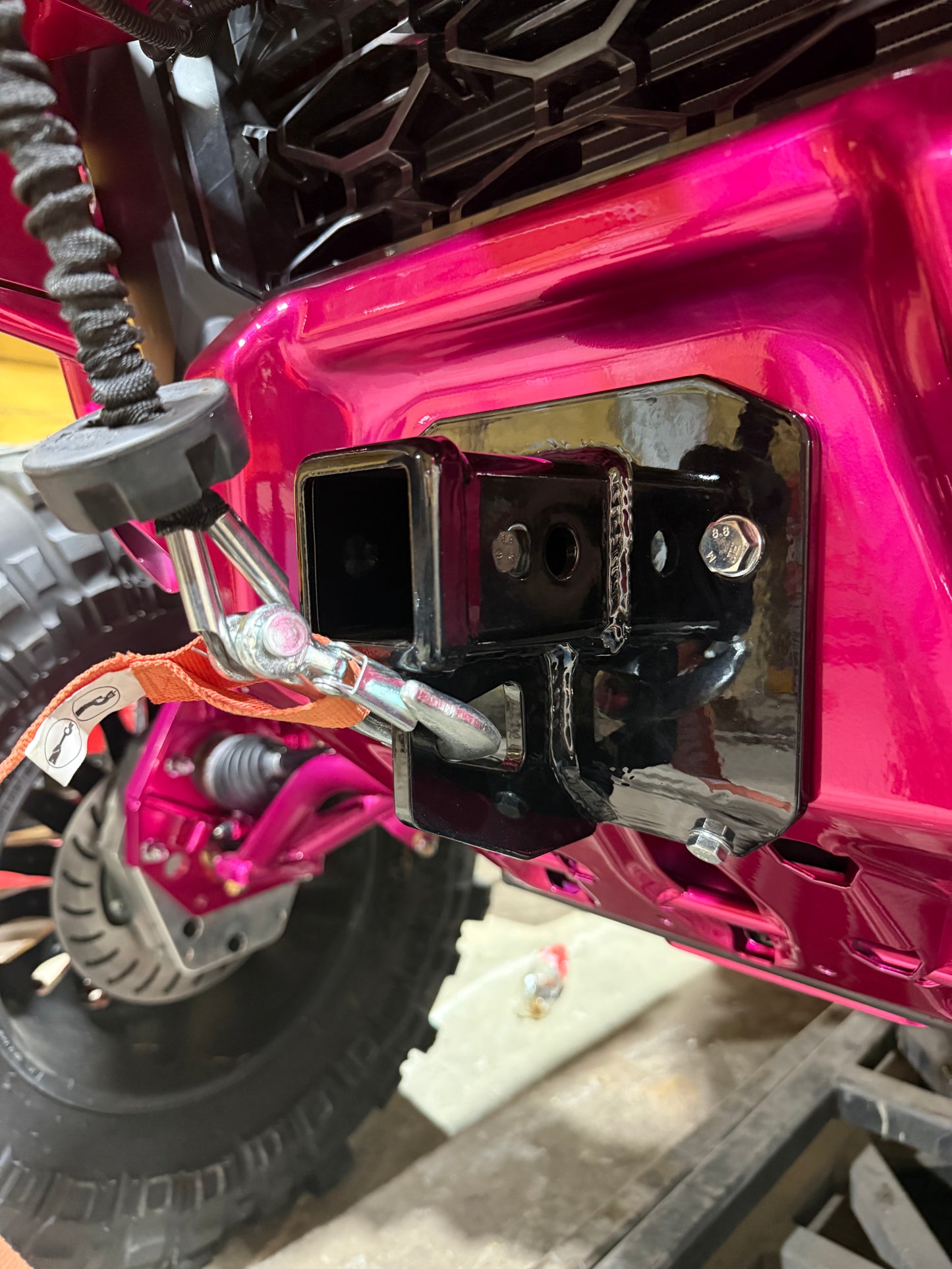 HD11 FRONT UPPER LINK BAR/FRAME STIFFENER KIT