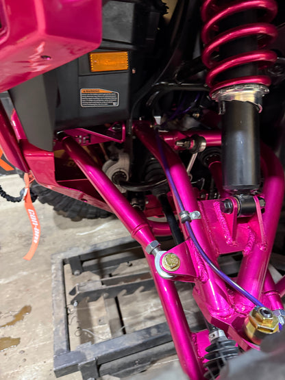 HD11 FRONT UPPER LINK BAR/FRAME STIFFENER KIT