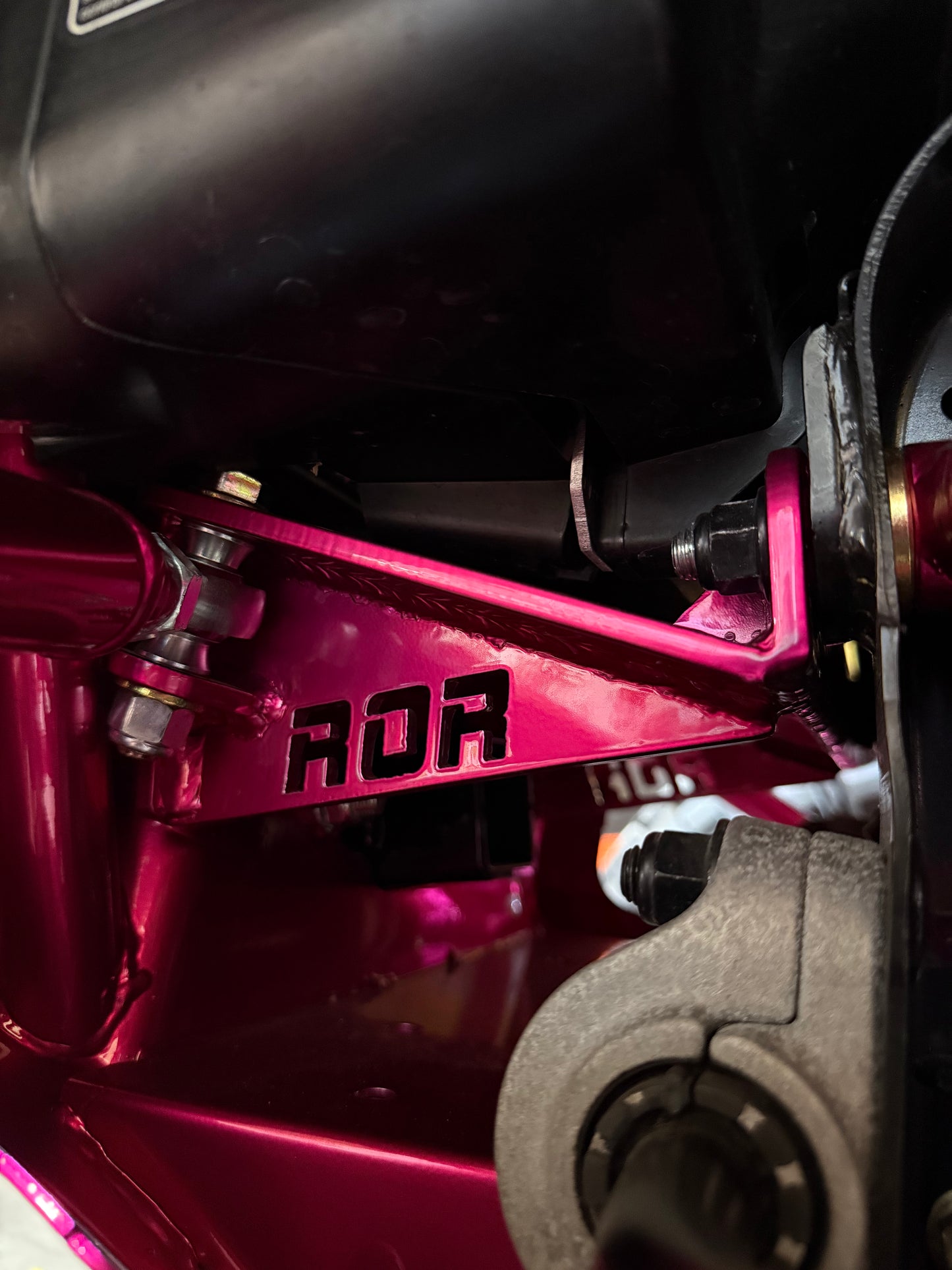 HD11 FRONT UPPER LINK BAR/FRAME STIFFENER KIT