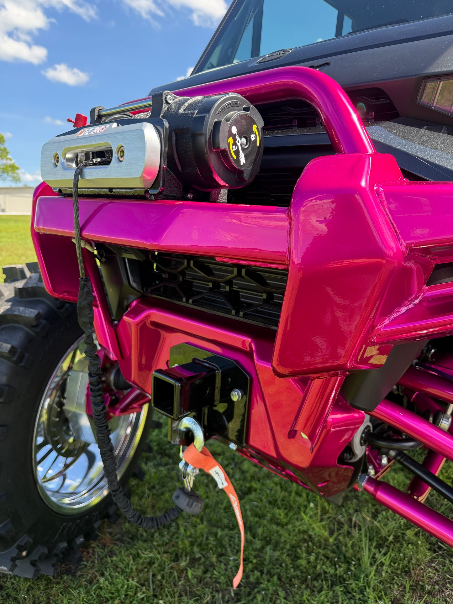 HD11 FRONT UPPER LINK BAR/FRAME STIFFENER KIT