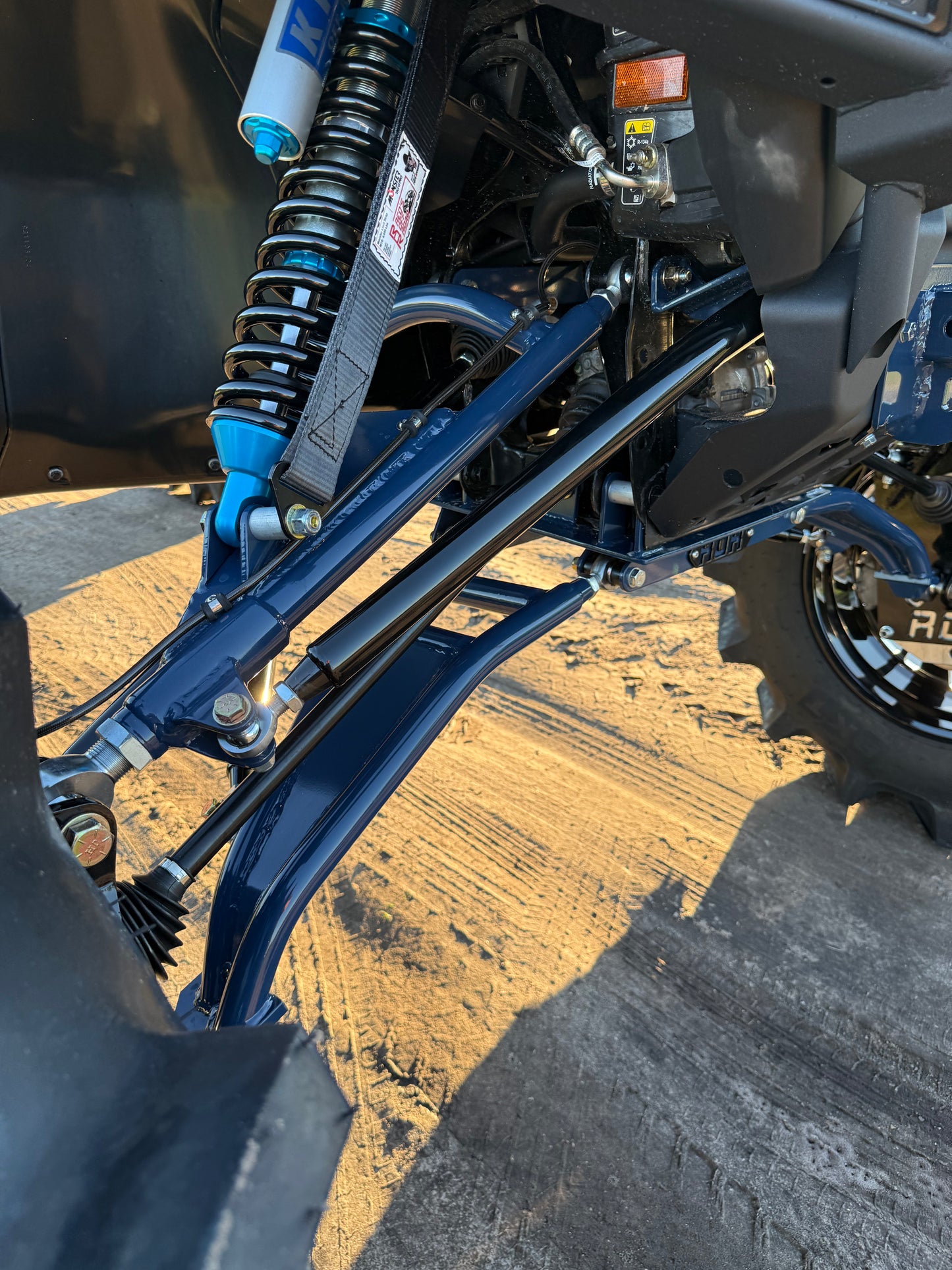 HD11 FRONT UPPER LINK BAR/FRAME STIFFENER KIT