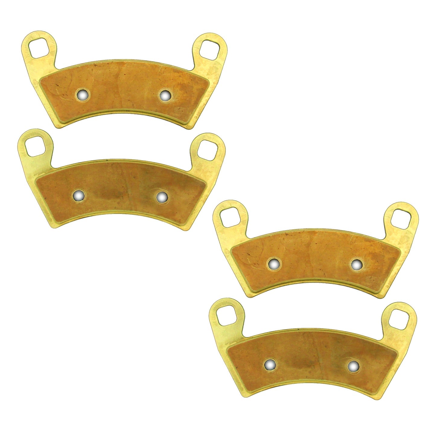 Polaris RZR PRO R/PRO R 4/Turbo R/Turbo R 4/XP 4 Turbo S 2019-2025 Brass Brake Pad Set