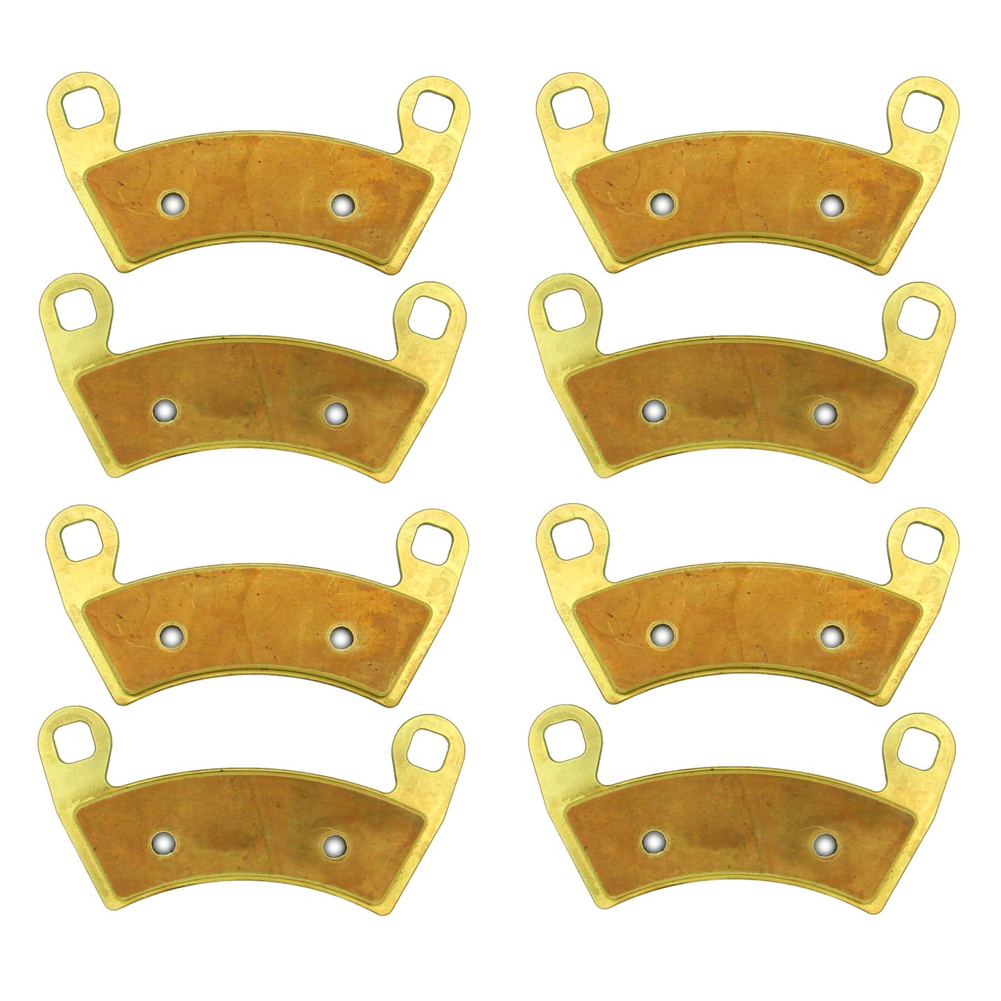 Polaris Ranger Crew 570/700/800/900/XP 1000/Diesel 2008-2024 Brass Brake Pad Set