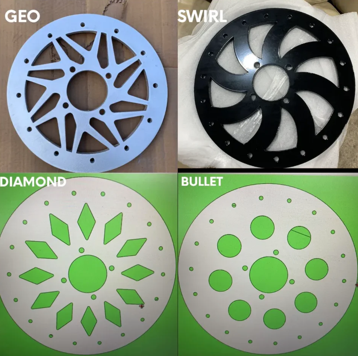 ROR 14" STEEL CRUSHLOCKS (FULL SET)