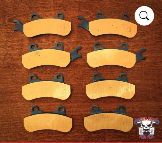 2018-2021 Can Am Defender XMR Brass Brake Pads EXCLUDING MAX Cab